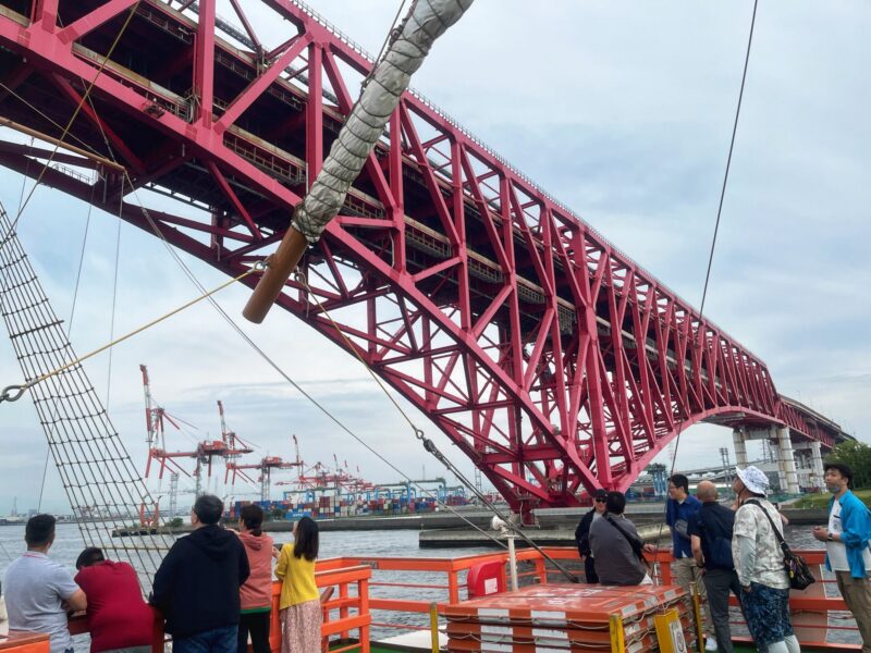 Cruising at Port of Osaka