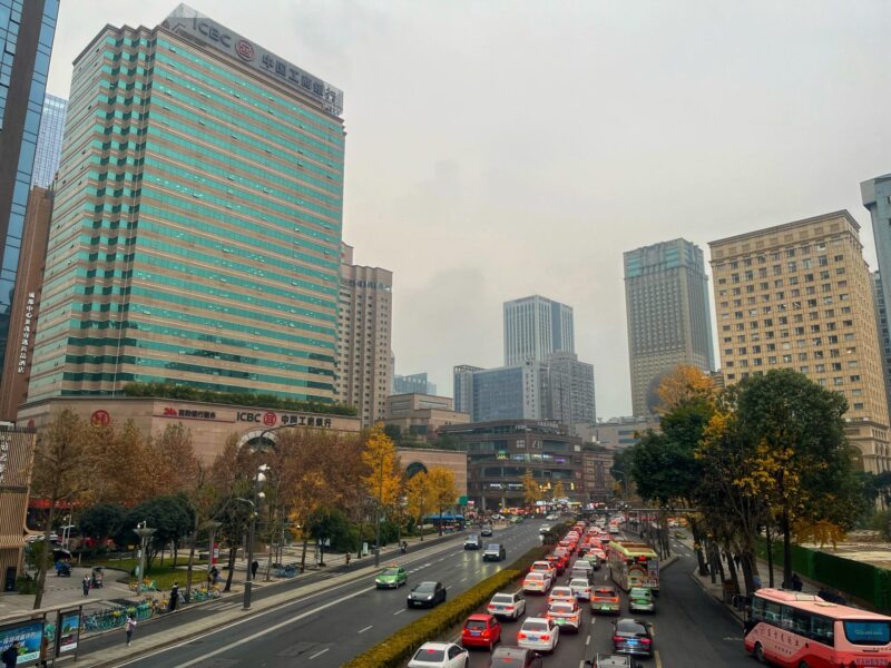 Getting Around in Chengdu downtown