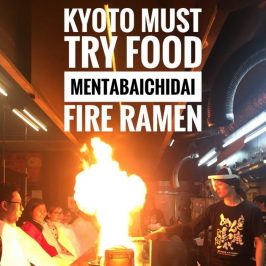 Must Try Food in Kyoto Fire Ramen Menbakaichidai