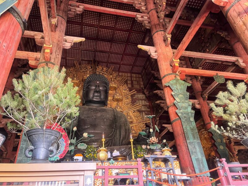 Nara itinerary - See the Todaiji bronze Buddha