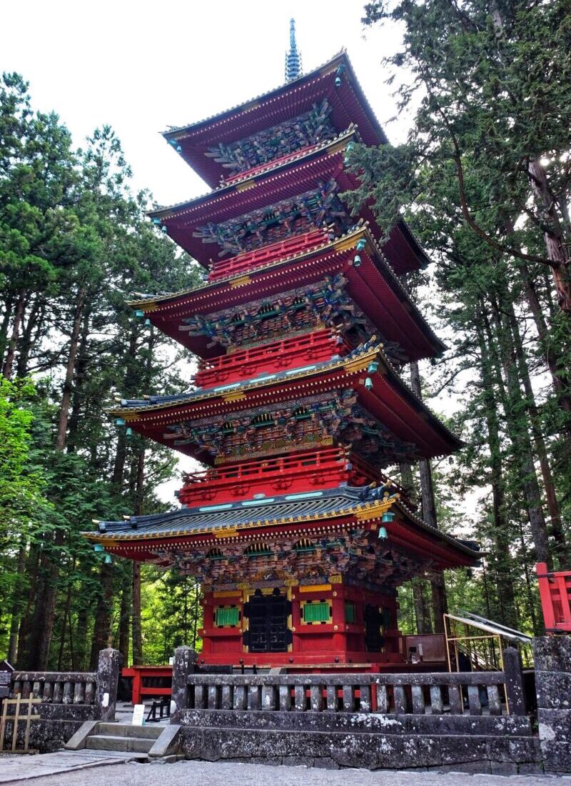 Nikko Toshogu Shrine - Gojunoto Five-Story Pagoda