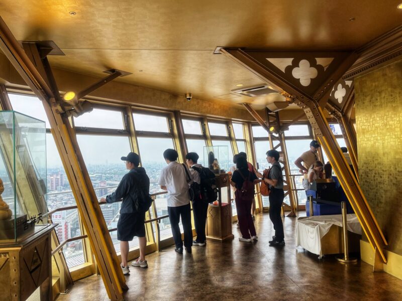 Tsutenkaku observatory deck